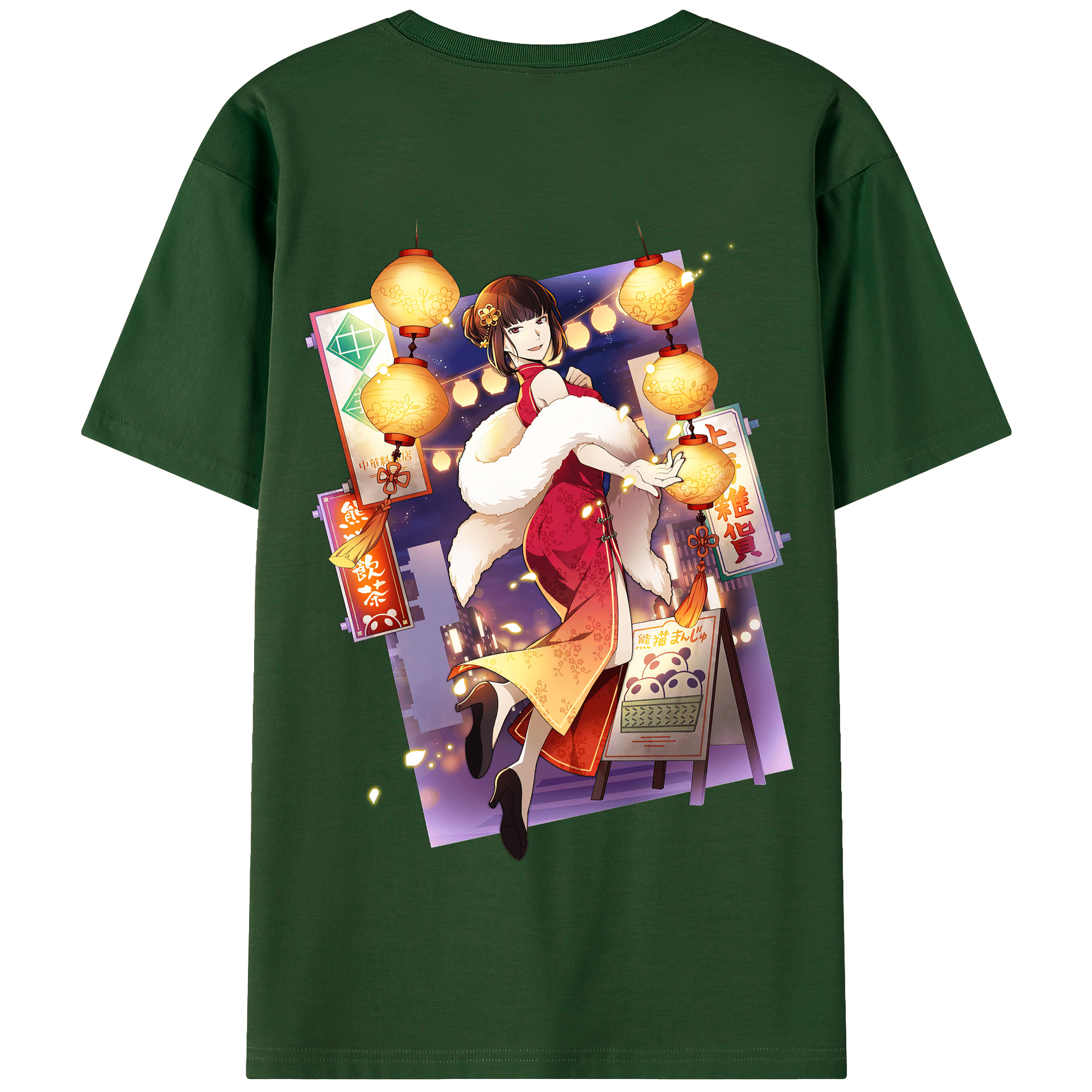 （画像用） 文豪ストレイドッグス Bungo Stray Dogs 綿100％半袖Tシャツ（背面プリント）